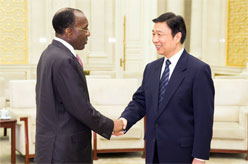 李源潮会见刚果（金）外长