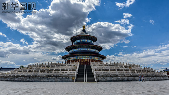 【新华图视】天坛瑰丽