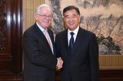 汪洋会见澳大利亚客人