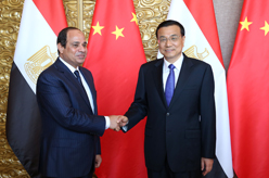 李克强会见埃及总统塞西