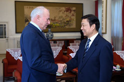 李源潮会见新西兰客人