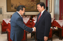 李源潮会见菲律宾前总统、马尼拉市长埃斯特拉达