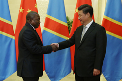 习近平会见刚果民主共和国总统卡比拉
