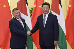 习近平会见约旦国王阿卜杜拉二世