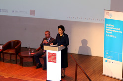 刘延东出席中英创新论坛并发表主旨演讲