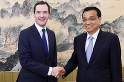 李克强会见英国首席大臣兼财政大臣奥斯本