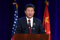 习近平出席华盛顿州当地政府和美国友好团体联合欢迎宴会并发表演讲