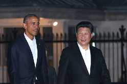 习近平出席奥巴马私人晚宴