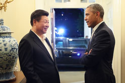 习近平同美国总统奥巴马会晤