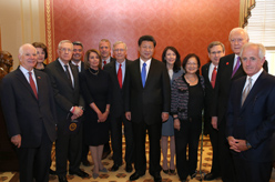 习近平会见美国国会参众两院领导人
