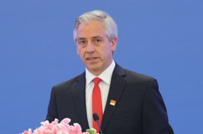 玻利维亚副总统加西亚致辞