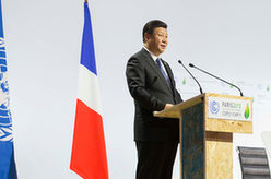 习近平出席气候变化巴黎大会开幕式并发表重要讲话