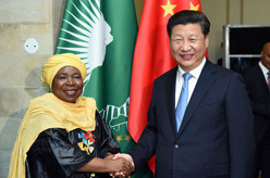 习近平会见非洲联盟委员会主席祖马