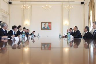 阿塞拜疆总统阿利耶夫会见孟建柱