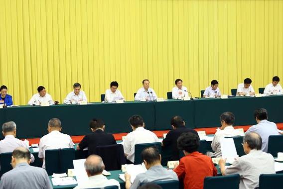 杜青林出席中国经济社会理事会四届三次会议