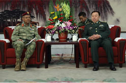 范長龍會見吉布地軍隊總參謀長