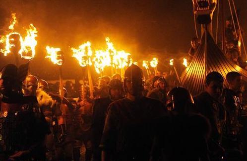 設得蘭島聖火節