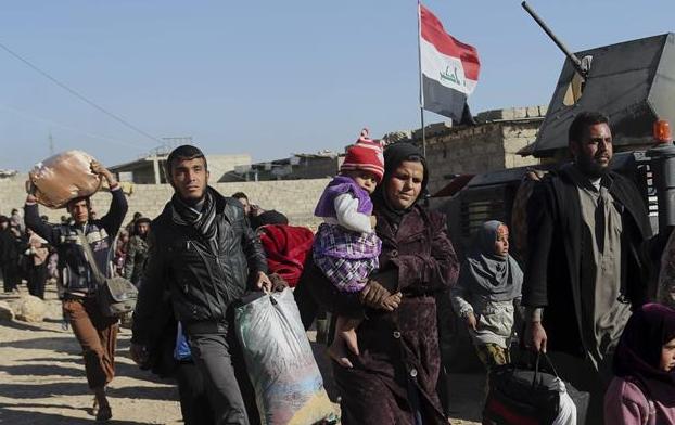 伊拉克政府军收复摩苏尔西部城区首个街区