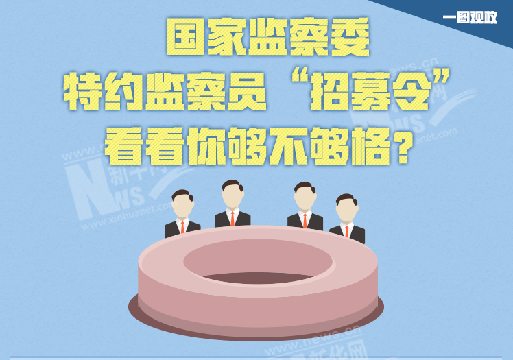 国家监察委特约监察员&ldquo;招募令&rdquo;，看看你够不够格？