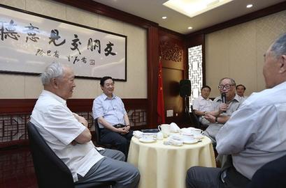 刘奇葆出席中宣部举办的&ldquo;文化茶座&rdquo;