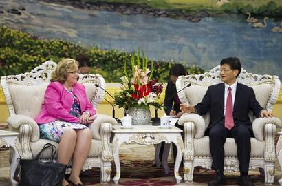 孟建柱会见新西兰司法部长柯林斯