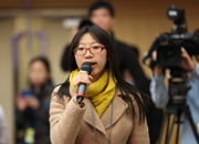 科技日报记者提问