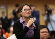 人民日报和人民网记者提问