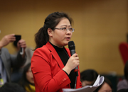 中国教育电视台、中国教育手机报以及中国教育网络电视台记者提问