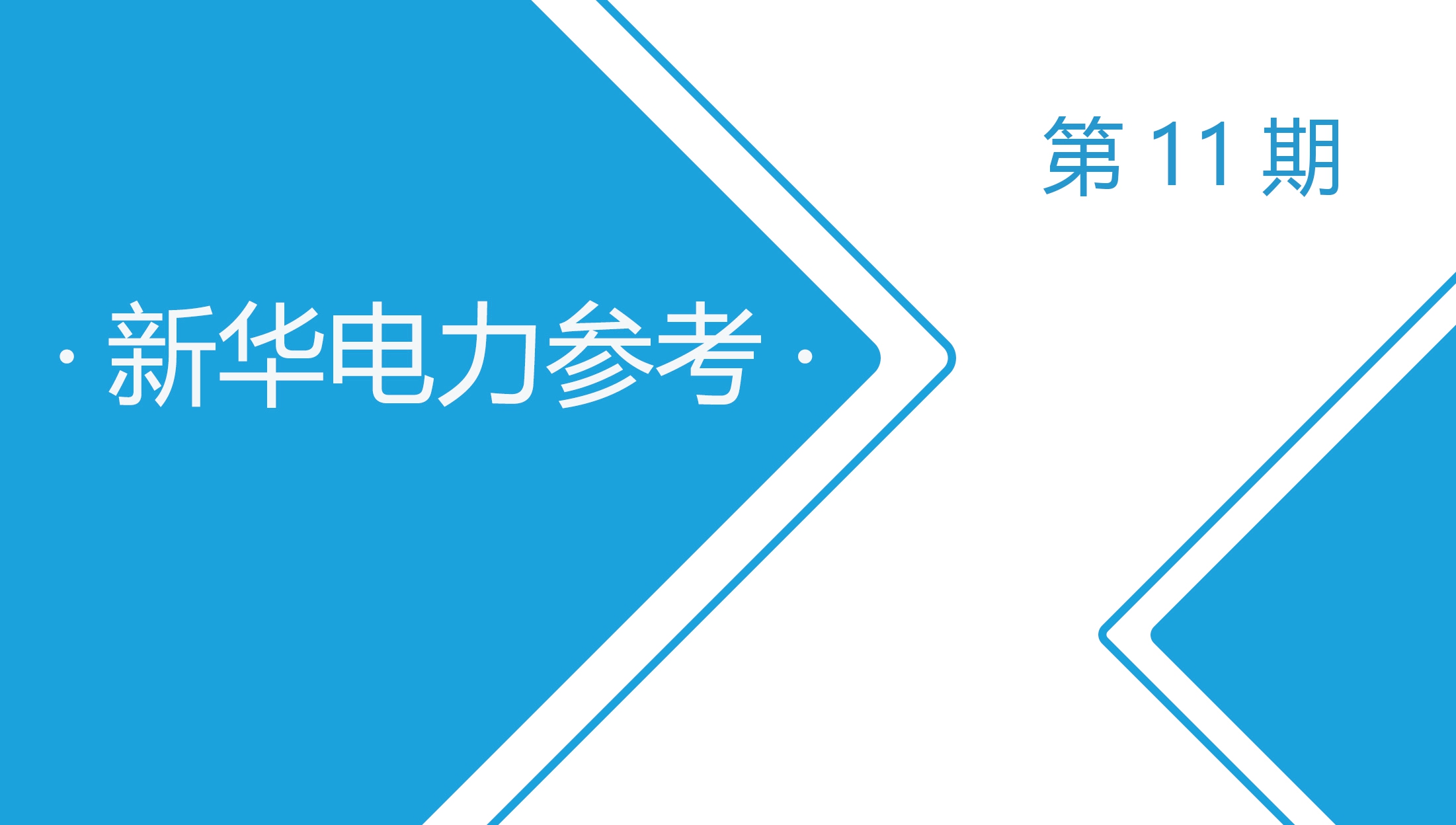 新华电力参考⑪
