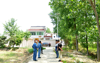 华能南京电厂：亮化工程，照亮贫困村幸福之路