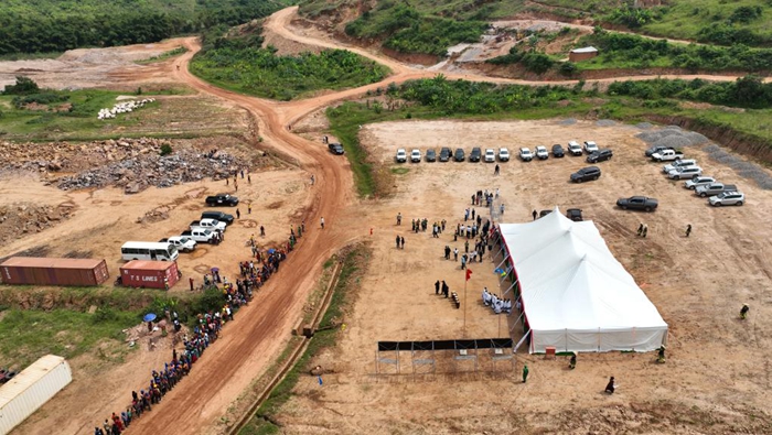 中企盧旺達那巴龍格河二號水電站項目舉行開工儀式