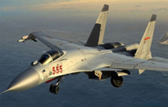 “飞鲨”出海 歼-15舰载机