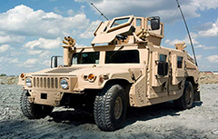 灵巧的军用越野车