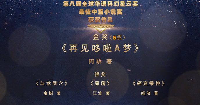 全球華語科幻星雲獎最佳中篇小説獎