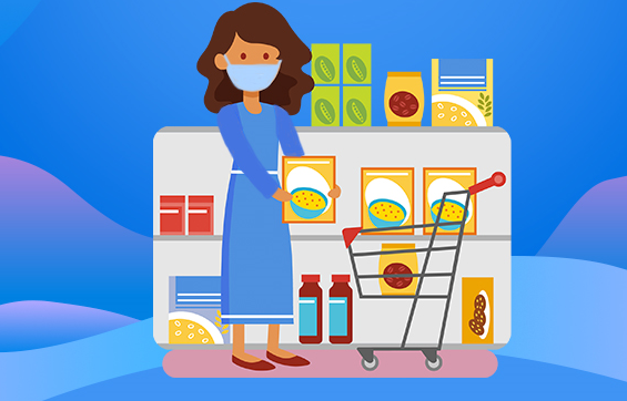 去超市商场买菜购物如何做好防护？
