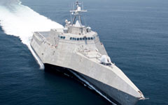 美国LCS-2"独立"号濒海战斗舰