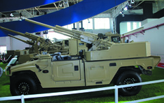 CS--SM1型车载81毫米速射迫击炮