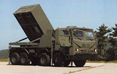 韩K-MLRS “天舞”火箭炮系统