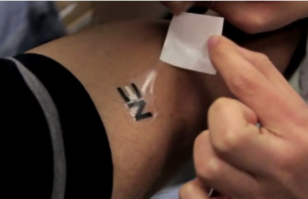 新型生物电池用人体汗液发电