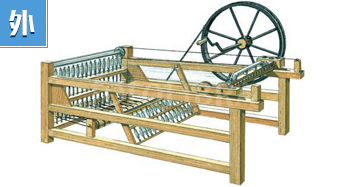 珍妮纺织机，一脚&ldquo;定&rdquo;型