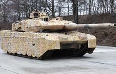 “豹”2A7巷战坦克