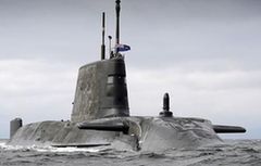 英军核潜艇用人工智能发射鱼雷