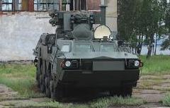 乌克兰升级版BTR-4两栖装甲车模型