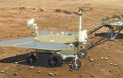 中国火星探测器外形首次亮相
