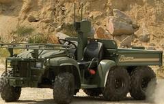 俄罗斯打造新型侦察突击机器人战车