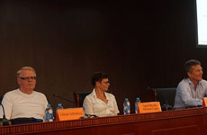 三位瑞典老师共同亮相