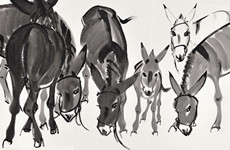 赵忠祥作品（局部）