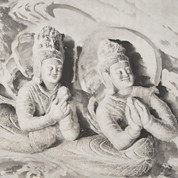 作品：云岗飞天