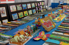 参加各类美术展览活动