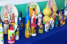 职业学校美术教育丰富多彩